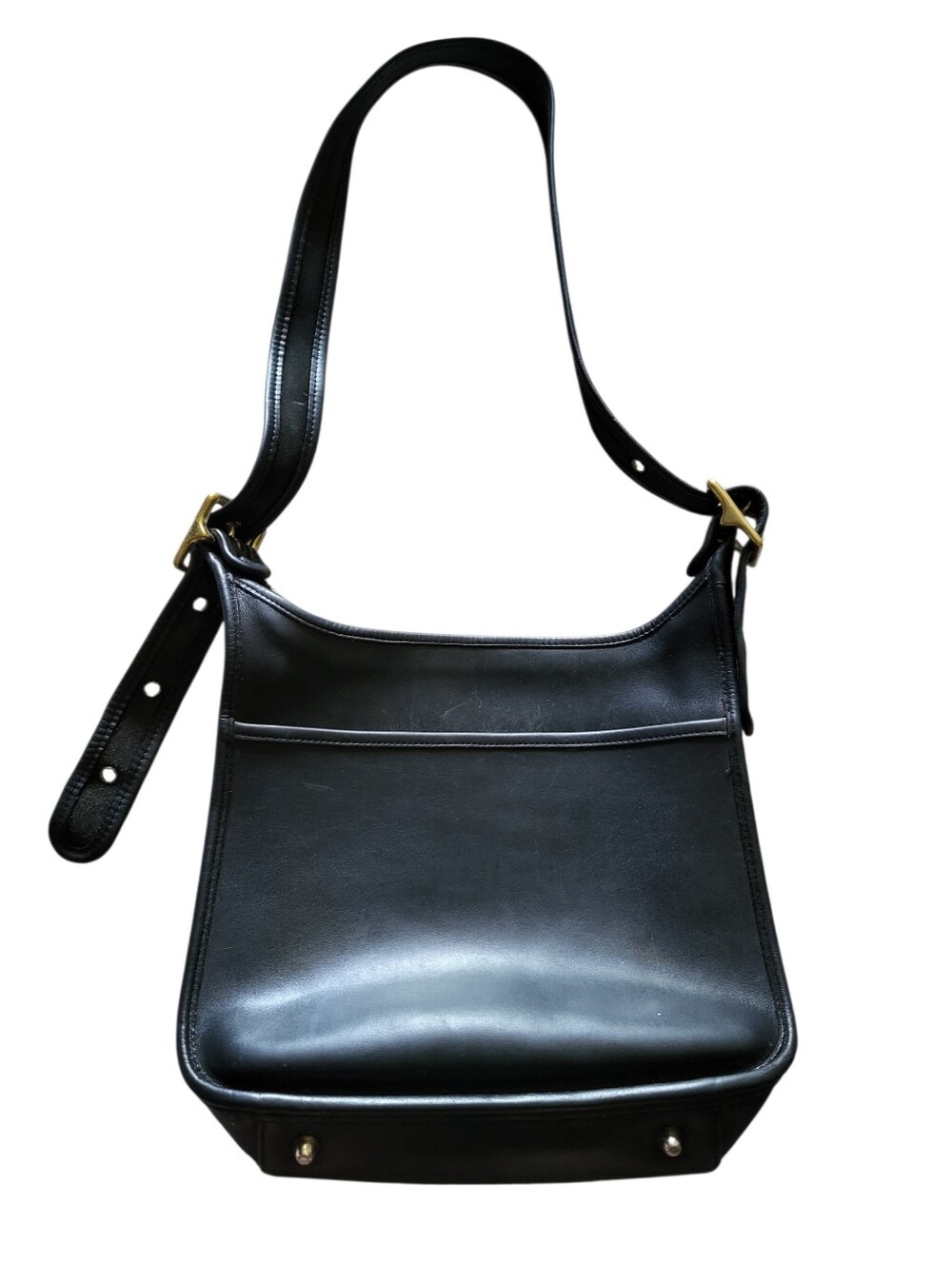 Rare Vintage Coach Legacy Leather Shoulder Bag 9966 Color Black